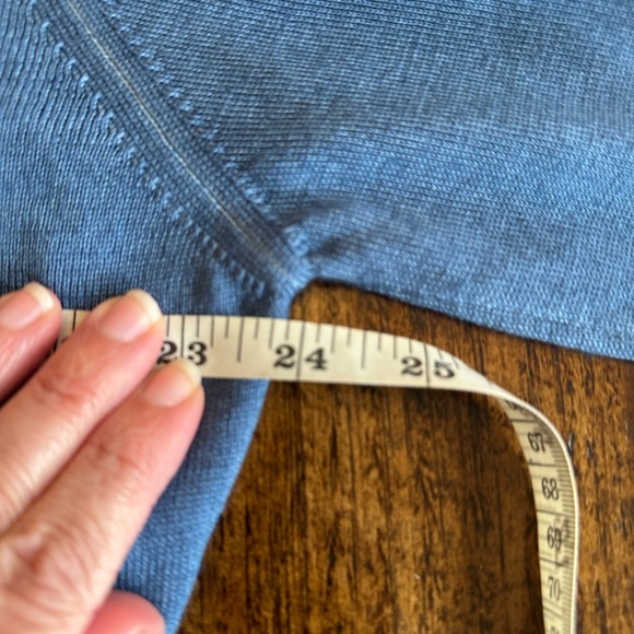 Paul & Shark | 100% Virgin Wool Blue Half Zip Sweater, Size XL - Picture 8 of 8